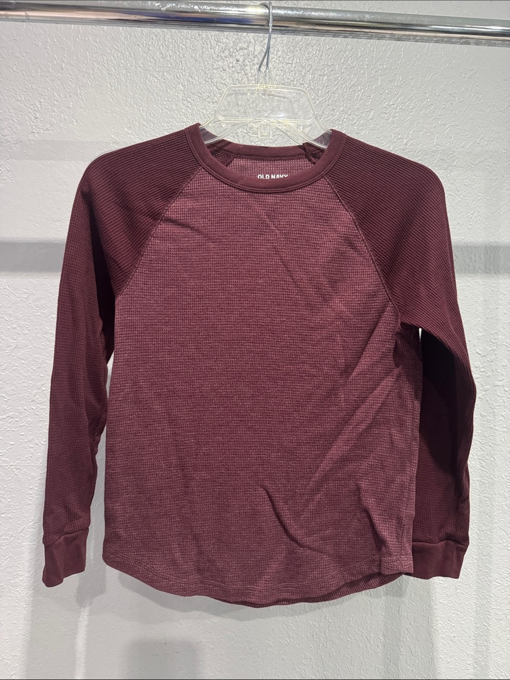 Old Navy Kids Long-Sleeve Thermal Top - Maroon